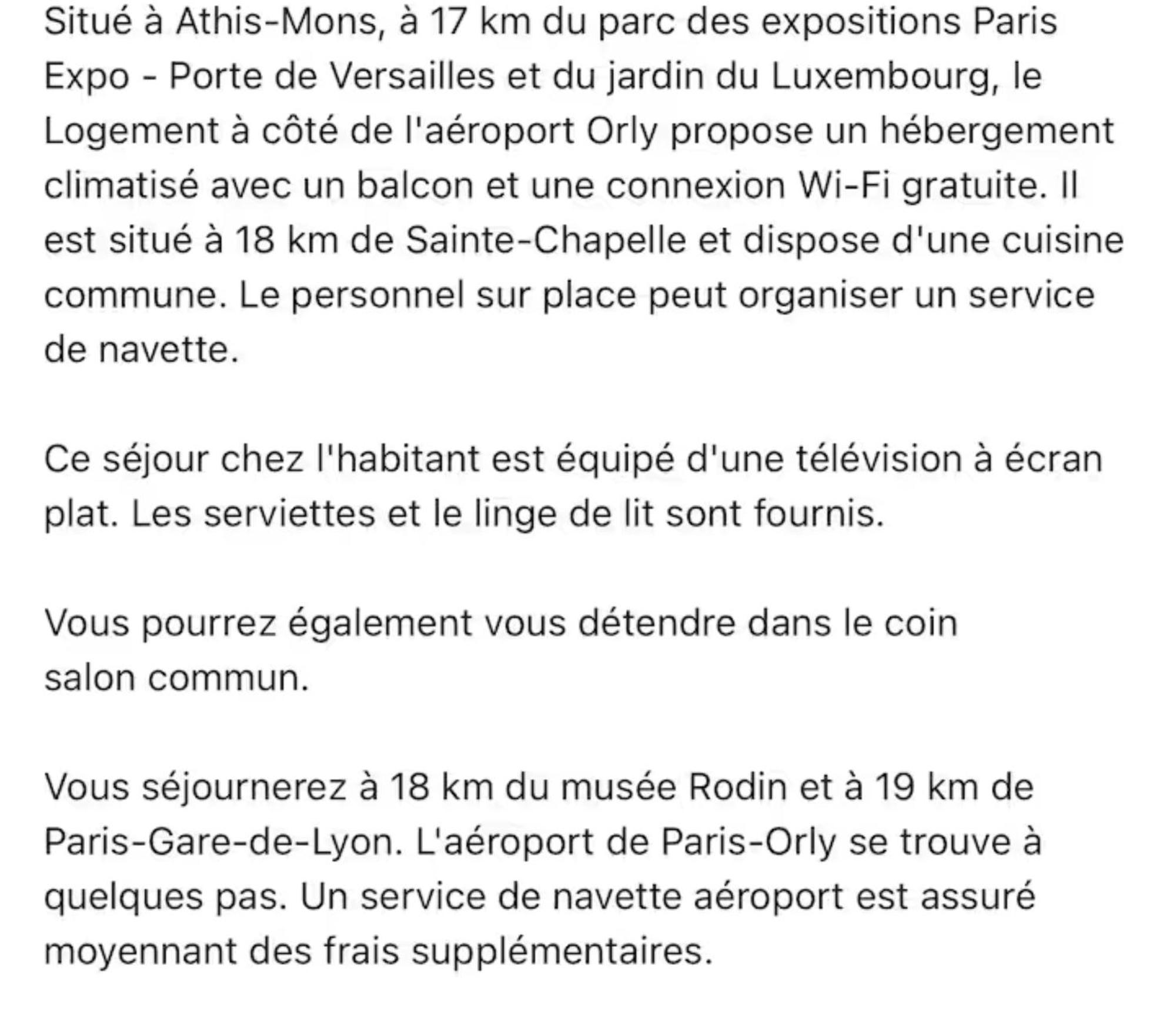 A 10 Mins D'Aeroport D'Orly Logement Lumineux Chaleureux Athis-Mons Eksteriør billede